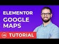 Elementor Widgets - Google Maps Widget for Elementor