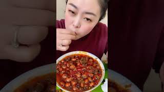 Spicy Seafood Mukbang TikTok Chinese ASMR Eating Sounds (Crab,Uni, Octopus, Squid, Sashimi)#138