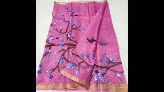 *Pure Silk Kota Hand Brush Paint Saree**_With Blouse_**_Price : 2790₹_**_Free Shipping_*🌺🌺🌺🌺🌺🌺🌺