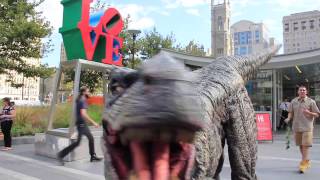 Jurassic World at the Franklin Institute