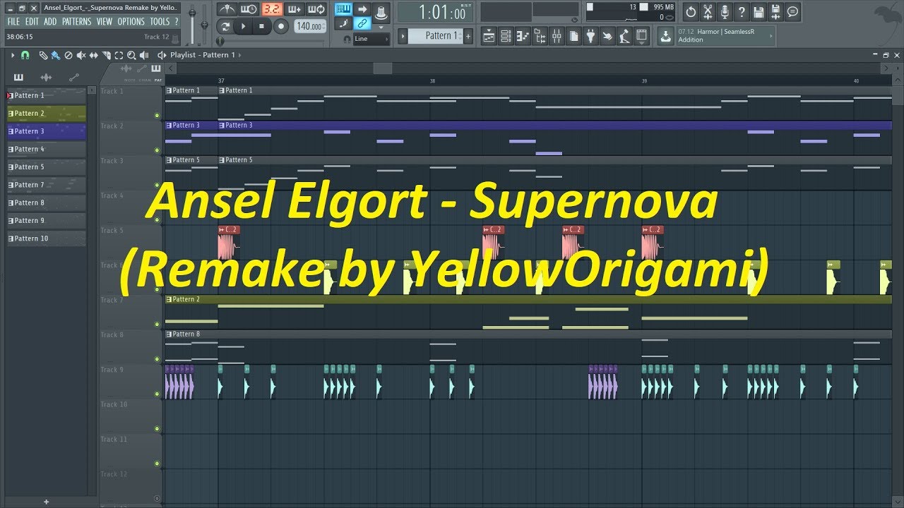 Ansel Elgort Supernova In Fl Studio Remake By Yelloworigami Youtube