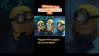 Minionese BEST pronunciation!🍌🍌#minions #movie