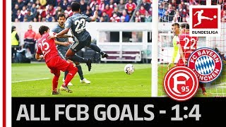 All Bayern Goals vs. Fortuna Düsseldorf – Coman, Gnabry and Goretzka