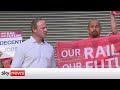 Labour frontbencher Sam Tarry sacked after appearing on picket line