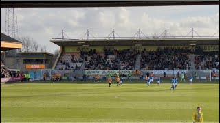 24/25 EFL League one Cambridge United vs Stockport county Josh stokes goal 2-0 22/2/25