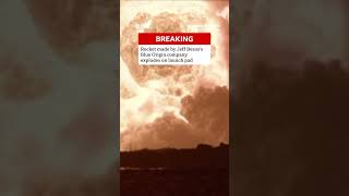 Blue Origin rocket explodes on Florida launch pad. #BBCNews