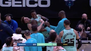 Hornets Announcers Lose It After Terry Rozier Hits Game-Winning Buzzer-Beater vs. Warriors