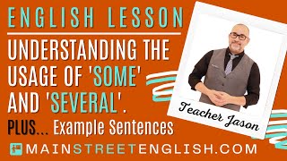 ESL Lesson: 📚 Understanding the Usage of 'Some' and 'Several' 📚 Example Sentences 📚 English Lesson 📚