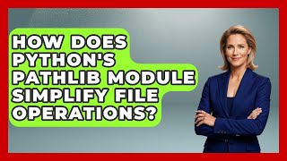 How Does Python's Pathlib Module Simplify File Operations? - Python Code School