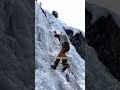 ice climbing trying every hobby in the world