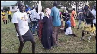 Kuku community dancing Murye Traditional dance in Kajo-Keji during Priestly & diaconate ordinations