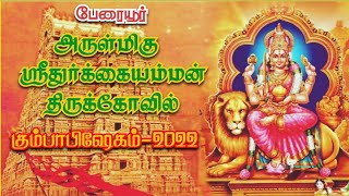 பேரையூர் அருள்மிகு ஸ்ரீதுர்க்கையம்மன் கோவில் கும்பாபிஷேகம் விழா 16/03/2022