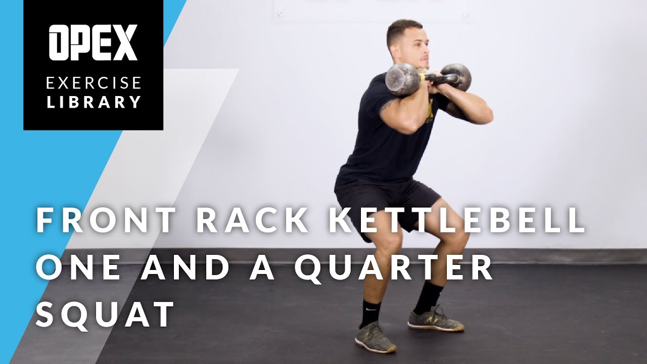 Quarter Front Squat Exercise Library Demo Videos