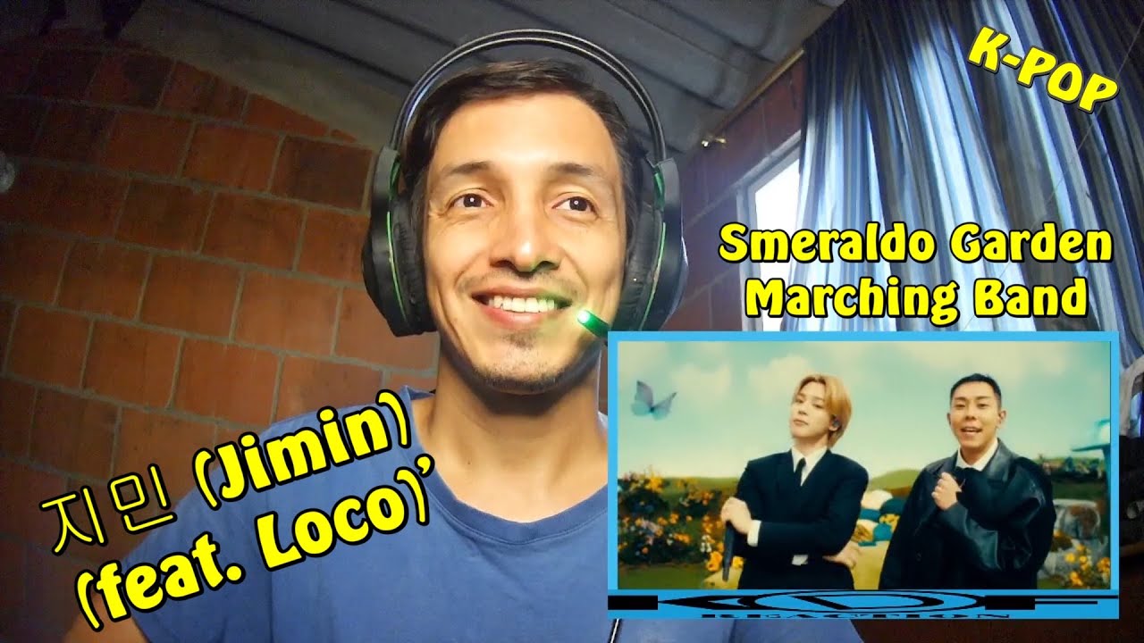 지민 Jimin Smeraldo Garden Marching Band Feat Loco 2k Df Reaction