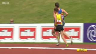 322 Andrew Butchart wins 5000m Men's Final British Athletics Championship 2016 HD