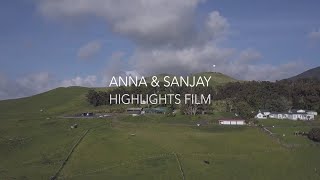 Destination Wedding || Anna and Sanjay - A Highlights Wedding Film || Kahua Ranch