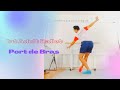 Port de bras, intermediate adult ballet, live online zoom ballet class demo