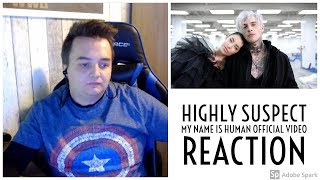 Highly Suspect   My Name Is Human Official Video  REACTION