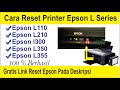 reset printer I cara mengatsi printer epson lampu tinta dan kertas berkedip bergantian