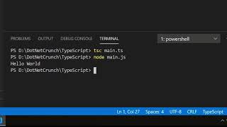 How to Write a 'Hello World' Program Using TypeScript