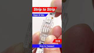 Plug \u0026 Play: No Soldering Required for LED Strip Light RGB!     #led #tutorial #ledlight #rgb #fyp