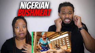 🇳🇬 American Couple Reacts "Extreme Bushmeat!! Nigeria's WILD Animal Markets!!"