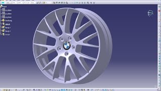 BMW RIM IN CATIA V5