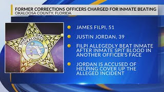 2 corrections officers charged with battery of inmate: Okaloosa Co. Sheriff
