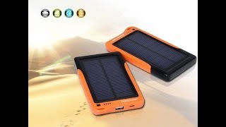 Solar Panel Charger Poweradd Apollo 7200mAh External Battery