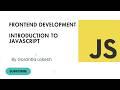 JavaScript Tutorial for Beginner #1: Introduction to JavaScript | #javascript