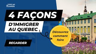 4 façons de déménager au Québec