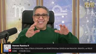 GÉMINIS Hoy: Deja ATRAS el PASADO, no REMUEVAS las CENIZAS del PASADO. ÁMATE y sé FELIZ