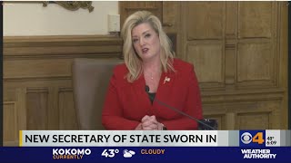 New Indiana Secretary of State sworn in