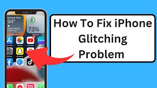 How to fix iPhone Colour Lines on Display Screen | How to fix iPhone Glitching & Flickering | iOS 17