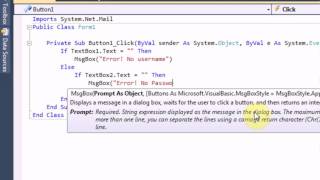 Visual Basic 2008/2010 : How to send e-mails!
