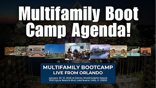 Orlando Boot Camp Agenda Reveal!