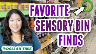 SENSORY BIN Bases You Should Try from the Dollar Store