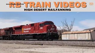 RB Daily Videos UP 6740, CP 7058 \u0026 NS 4280 #railfanning #railfanningbarstow