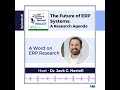 A Word on ERP Research