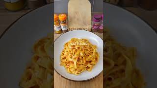 Chicken tagliatelle 🍝 (438 cal, 27g pro)