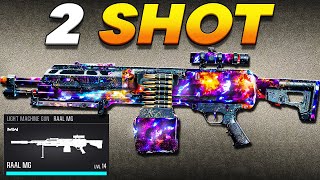 new *2 SHOT* RAAL MG is BROKEN in WARZONE 4! 😱 (Best RAAL MG Class Setup) - BO6