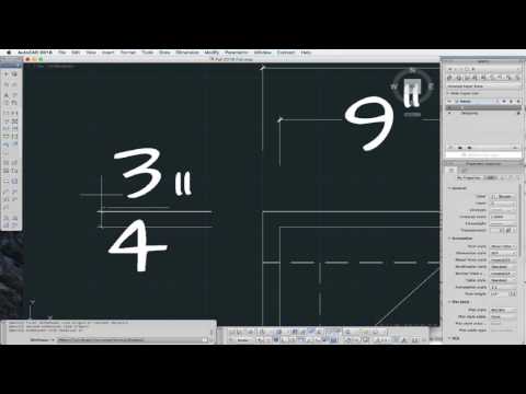 AutoCAD Setting Text and Dimension Styles AutoCAD Setting Text and Dimension Styles