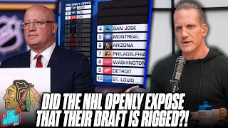 Did The NHL Actually OPENLY Rig The Draft Lottery? | Pat McAfee Show