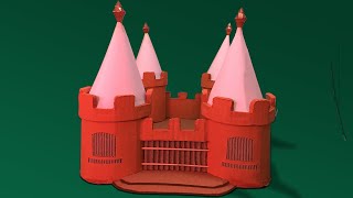 How to Make amazing cardboard castle Easy DIY Project