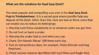 Unravelling The History And Puzzle of Kaal Sarp