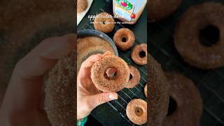 apple cider donuts! #bake #homemade #delicious #desset #donuts