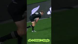 Jordie Barrett - Damian McKenzie = Rugby Magic 🪄🇳🇿#therugbychampionship #AllBlacks ##NZLvARG