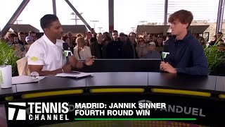 Jannik Sinner is Working at His Goals in Madrid | 2024 Madrid Fourth Round