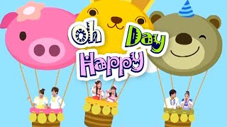 歡樂谷【專輯3 - SD版】 ▶ 10 . oh day happy【完整版MV】兒歌童謠｜兒童律動｜幼兒舞蹈｜小孩唱跳音樂曲目｜帶動唱歌曲｜唱歌跳舞｜電視台【親子台｜官方SD】momokids