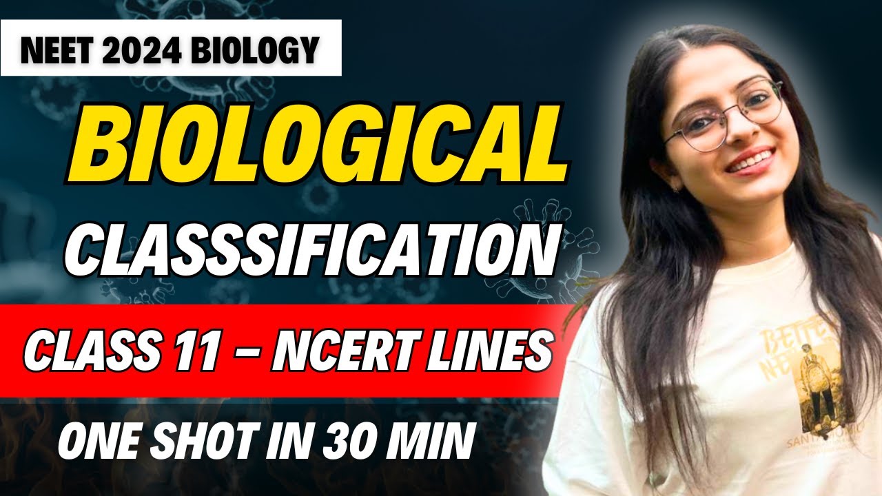 Biological Classification One Shot In 50 Mins🔥| Class 11 Biology | NEET ...